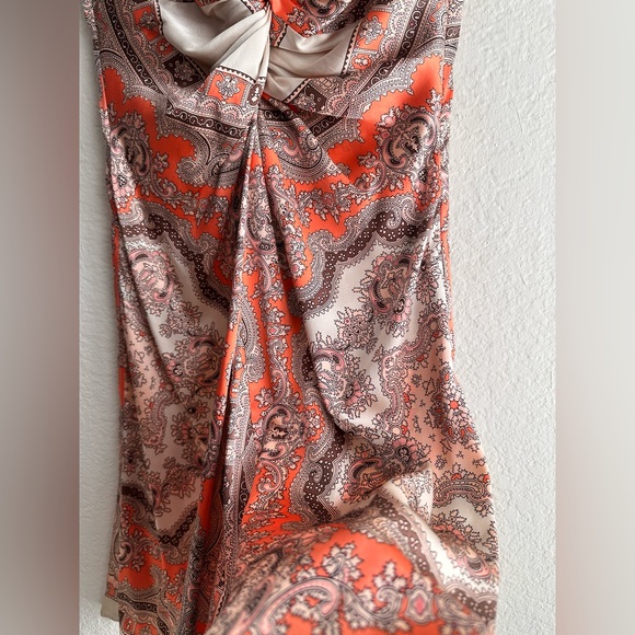 Blumarine Deep V-Neck Silk Dress - Picture 9 of 16